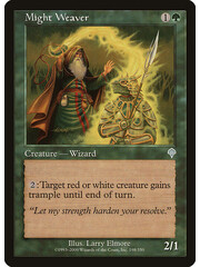 Magic: The Gathering Might Weaver (198) Lightly Played