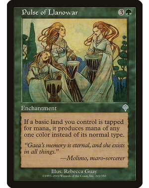 Magic: The Gathering Pulse of Llanowar (202) Lightly Played