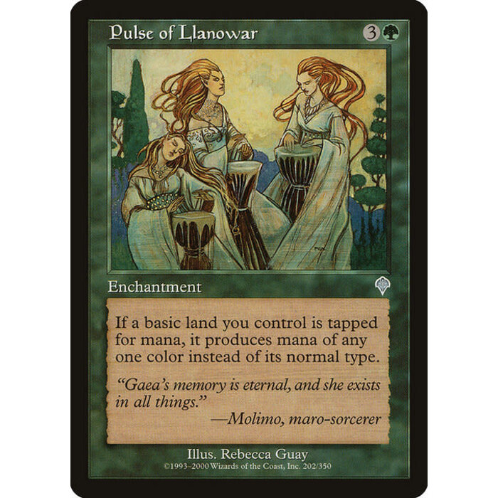 Magic: The Gathering Pulse of Llanowar (202) Lightly Played