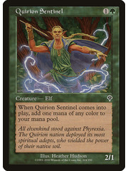 Magic: The Gathering Quirion Sentinel (204) Heavily Played