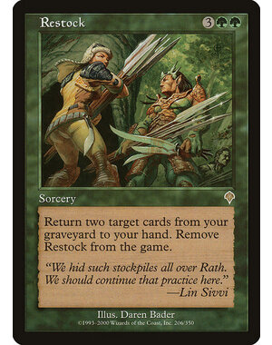 Magic: The Gathering Restock (206) Lightly Played