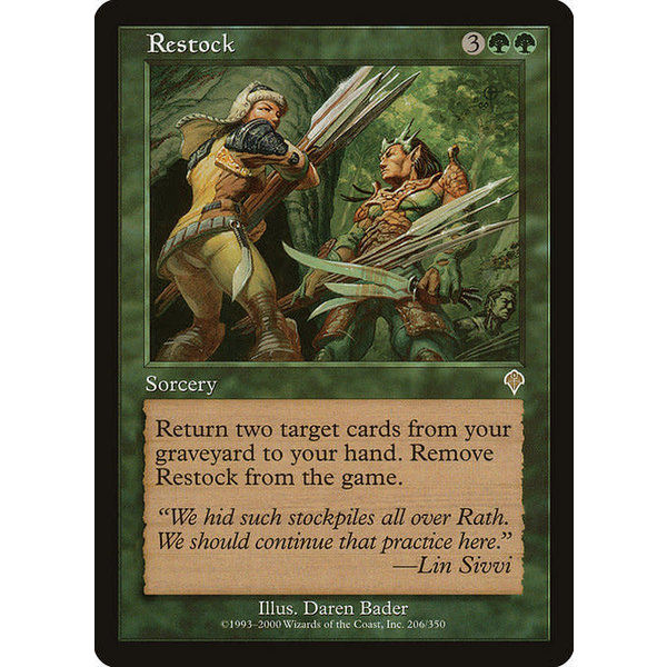 Magic: The Gathering Restock (206) Lightly Played