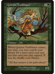 Magic: The Gathering Quirion Trailblazer (205) Heavily Played