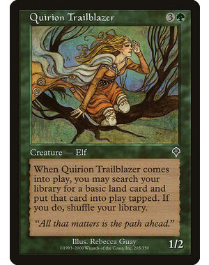 Magic: The Gathering Quirion Trailblazer (205) Heavily Played