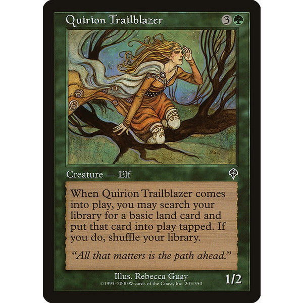 Magic: The Gathering Quirion Trailblazer (205) Heavily Played
