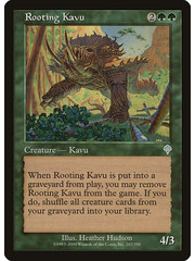 Magic: The Gathering Rooting Kavu (207) Heavily Played