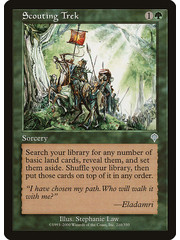 Magic: The Gathering Scouting Trek (210) Lightly Played