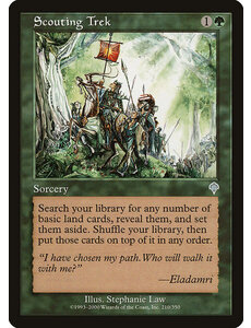 Magic: The Gathering Scouting Trek (210) Lightly Played