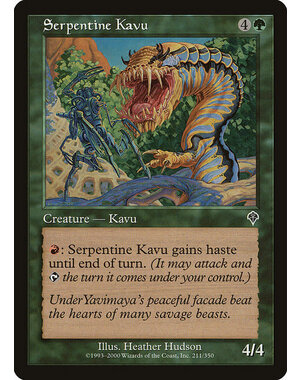Magic: The Gathering Serpentine Kavu (211) Lightly Played
