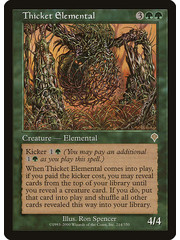 Magic: The Gathering Thicket Elemental (214) Lightly Played Foil