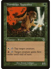 Magic: The Gathering Thornscape Apprentice (215) Lightly Played