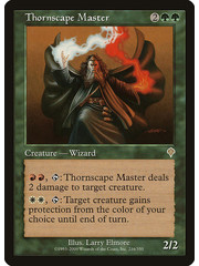 Magic: The Gathering Thornscape Master (216) Lightly Played