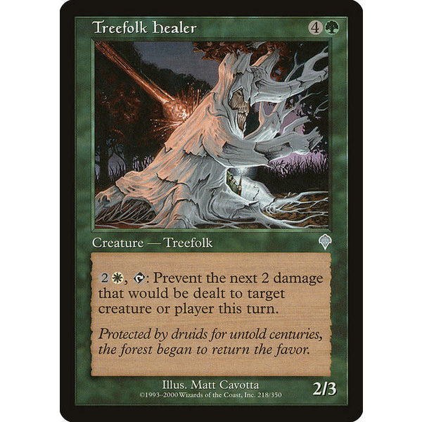 Magic: The Gathering Treefolk Healer (218) Lightly Played