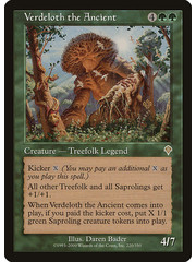 Magic: The Gathering Verdeloth the Ancient (220) Heavily Played