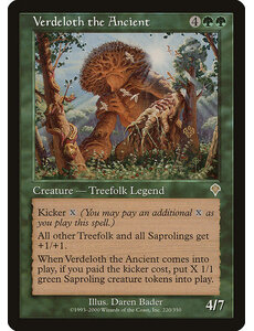 Magic: The Gathering Verdeloth the Ancient (220) Heavily Played