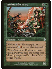 Magic: The Gathering Verduran Emissary (221) Lightly Played