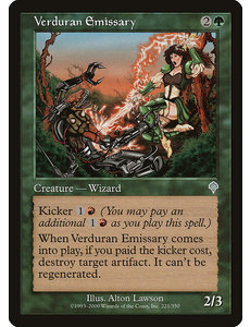 Magic: The Gathering Verduran Emissary (221) Lightly Played