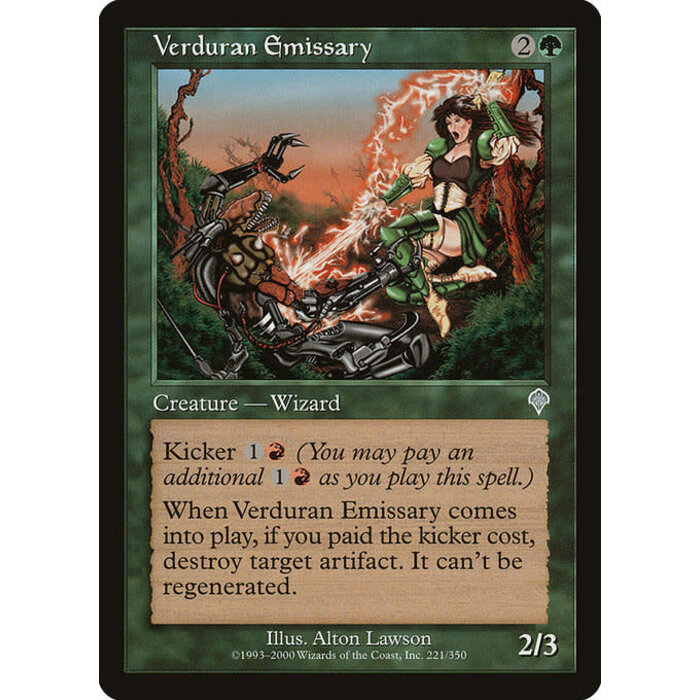 Magic: The Gathering Verduran Emissary (221) Lightly Played