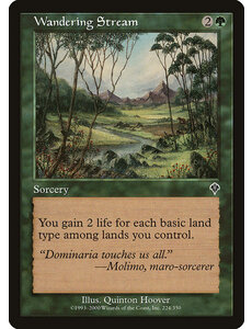 Magic: The Gathering Wandering Stream (224) Lightly Played