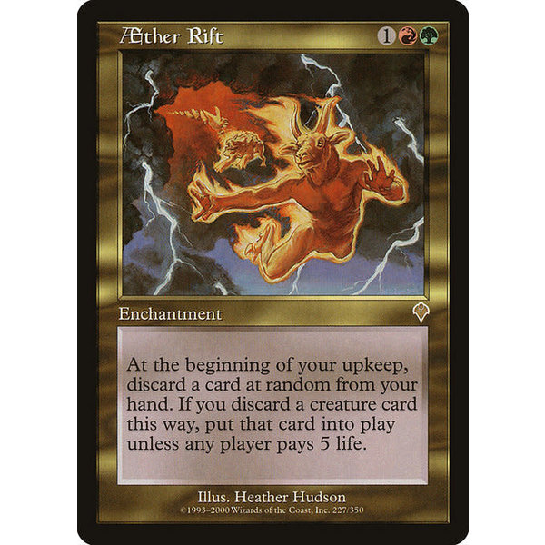 Magic: The Gathering Aether Rift (227) Heavily Played