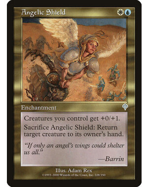 Magic: The Gathering Angelic Shield (228) Lightly Played