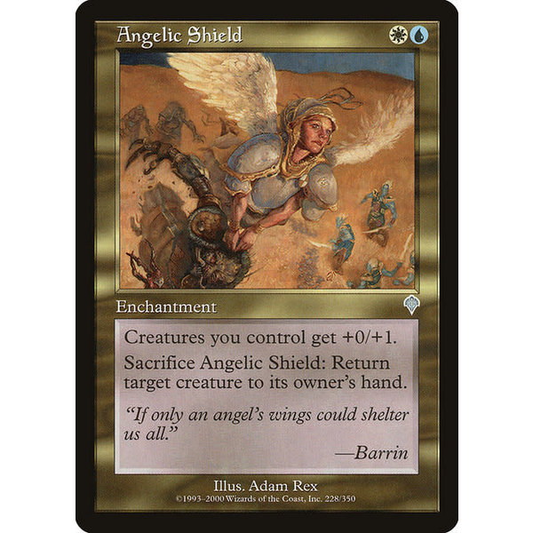 Magic: The Gathering Angelic Shield (228) Lightly Played