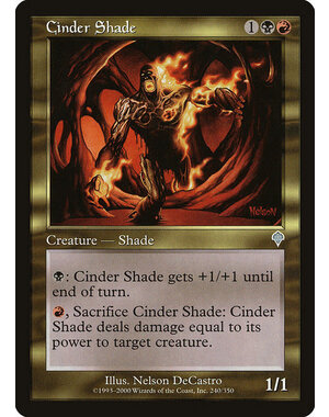 Magic: The Gathering Cinder Shade (240) Heavily Played