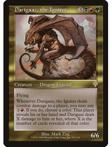 Magic: The Gathering Darigaaz, the Igniter (243) Heavily Played