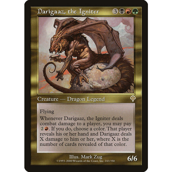 Magic: The Gathering Darigaaz, the Igniter (243) Lightly Played