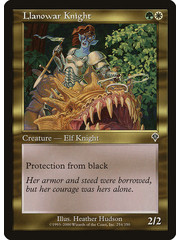 Magic: The Gathering Llanowar Knight (254) Heavily Played