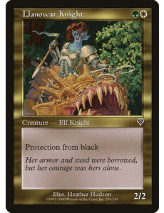 Magic: The Gathering Llanowar Knight (254) Heavily Played