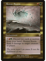 Magic: The Gathering Meteor Storm (256) Lightly Played