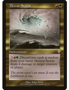 Magic: The Gathering Meteor Storm (256) Lightly Played