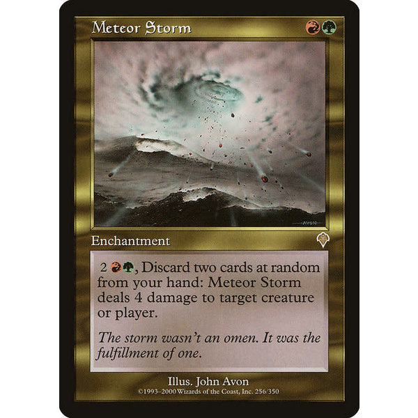 Magic: The Gathering Meteor Storm (256) Lightly Played