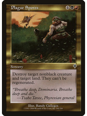 Magic: The Gathering Plague Spores (260) Heavily Played