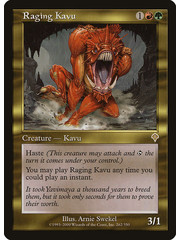 Magic: The Gathering Raging Kavu (262) Heavily Played