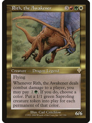Magic: The Gathering Rith, the Awakener (267) Heavily Played Foil