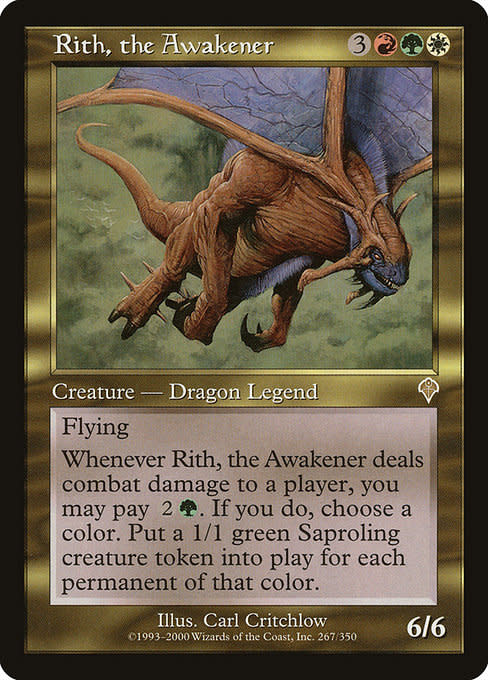 日本に Magic: Played Heavily (267) Awakener the Rith, Gathering The マジック：ザ・ギャザリング