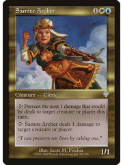 Magic: The Gathering Samite Archer (269) Lightly Played