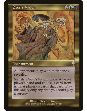 Magic: The Gathering Seer's Vision (270) Heavily Played