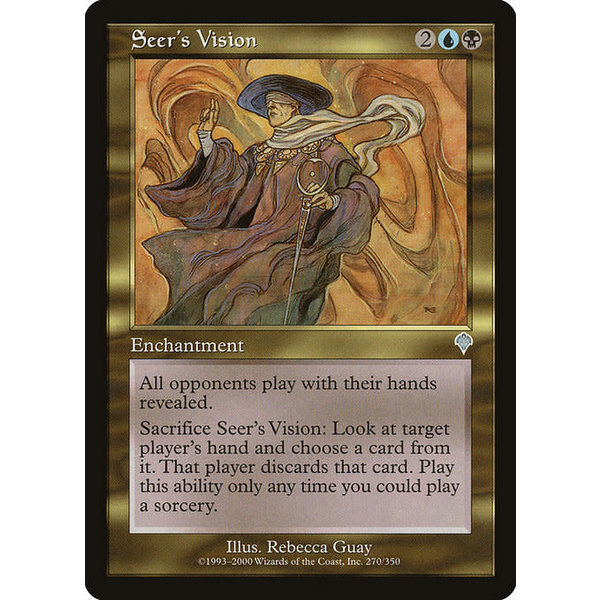 Magic: The Gathering Seer's Vision (270) Heavily Played