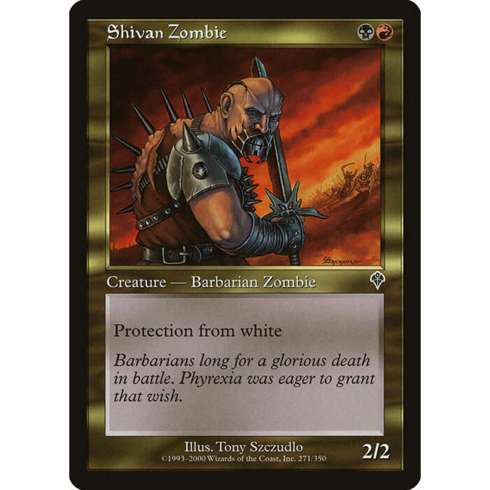 Magic: The Gathering Shivan Zombie (271) Lightly Played