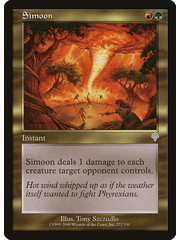 Magic: The Gathering Simoon (272) Heavily Played