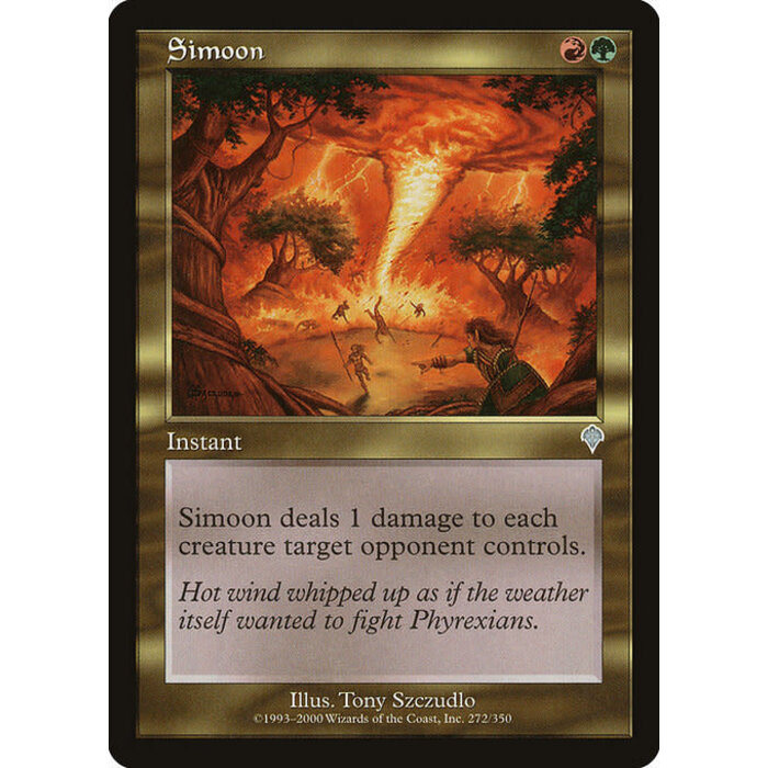 Magic: The Gathering Simoon (272) Heavily Played