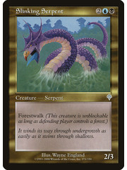 Magic: The Gathering Slinking Serpent (274) Lightly Played