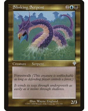 Magic: The Gathering Slinking Serpent (274) Lightly Played