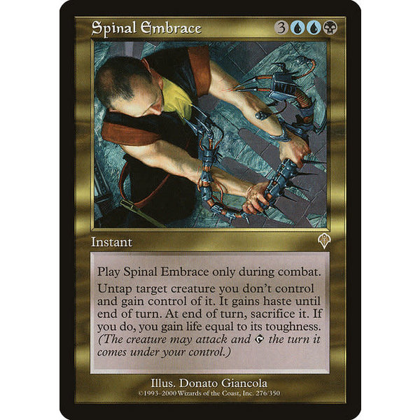 Magic: The Gathering Spinal Embrace (276) Heavily Played