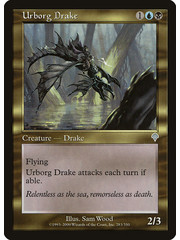 Magic: The Gathering Urborg Drake (283) Lightly Played
