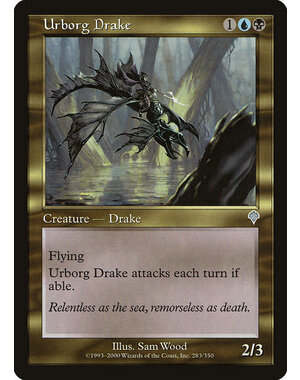 Magic: The Gathering Urborg Drake (283) Lightly Played