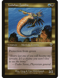 Magic: The Gathering Vodalian Zombie (286) Lightly Played